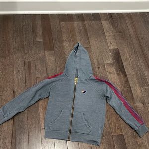 Kids Aviator Nation striped sweatshirt